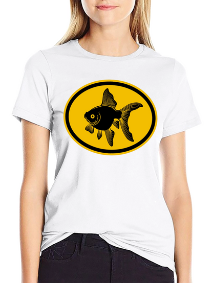 Goldfish Graphic Tee - Black
