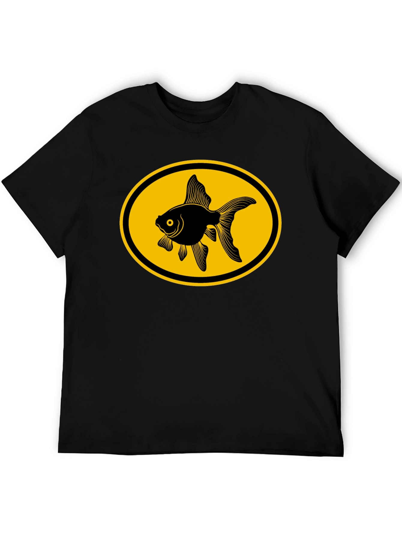 Goldfish Graphic Tee - Black
