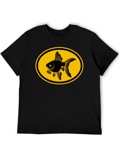 Goldfish Graphic Tee - Black