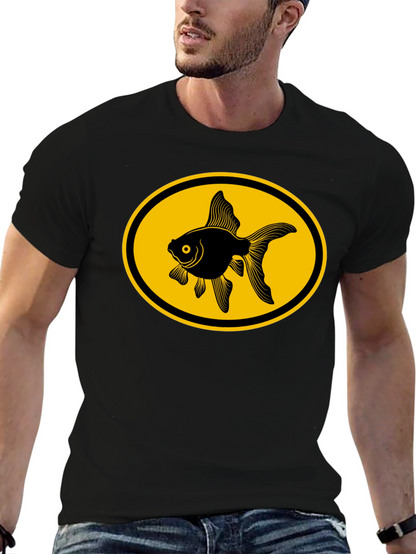 Goldfish Graphic Tee - Black