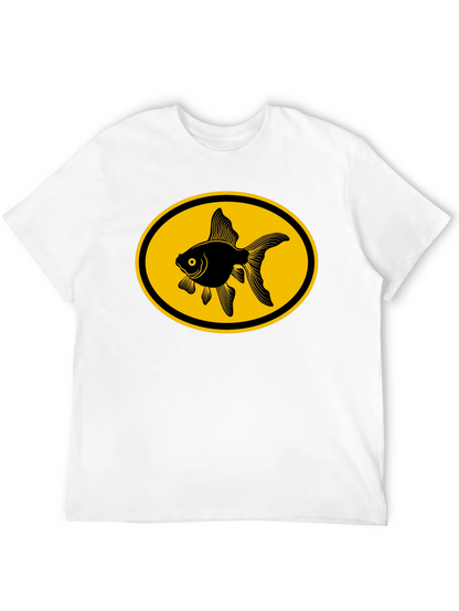 Goldfish Graphic Tee - Black