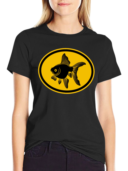 Goldfish Graphic Tee - Black