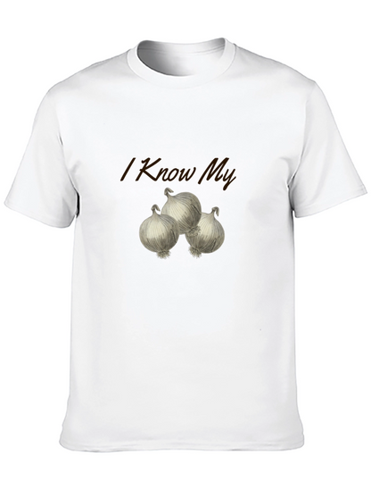 I Know My Onions T-Shirt - Funny Foodie Tee