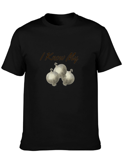 I Know My Onions T-Shirt - Funny Foodie Tee