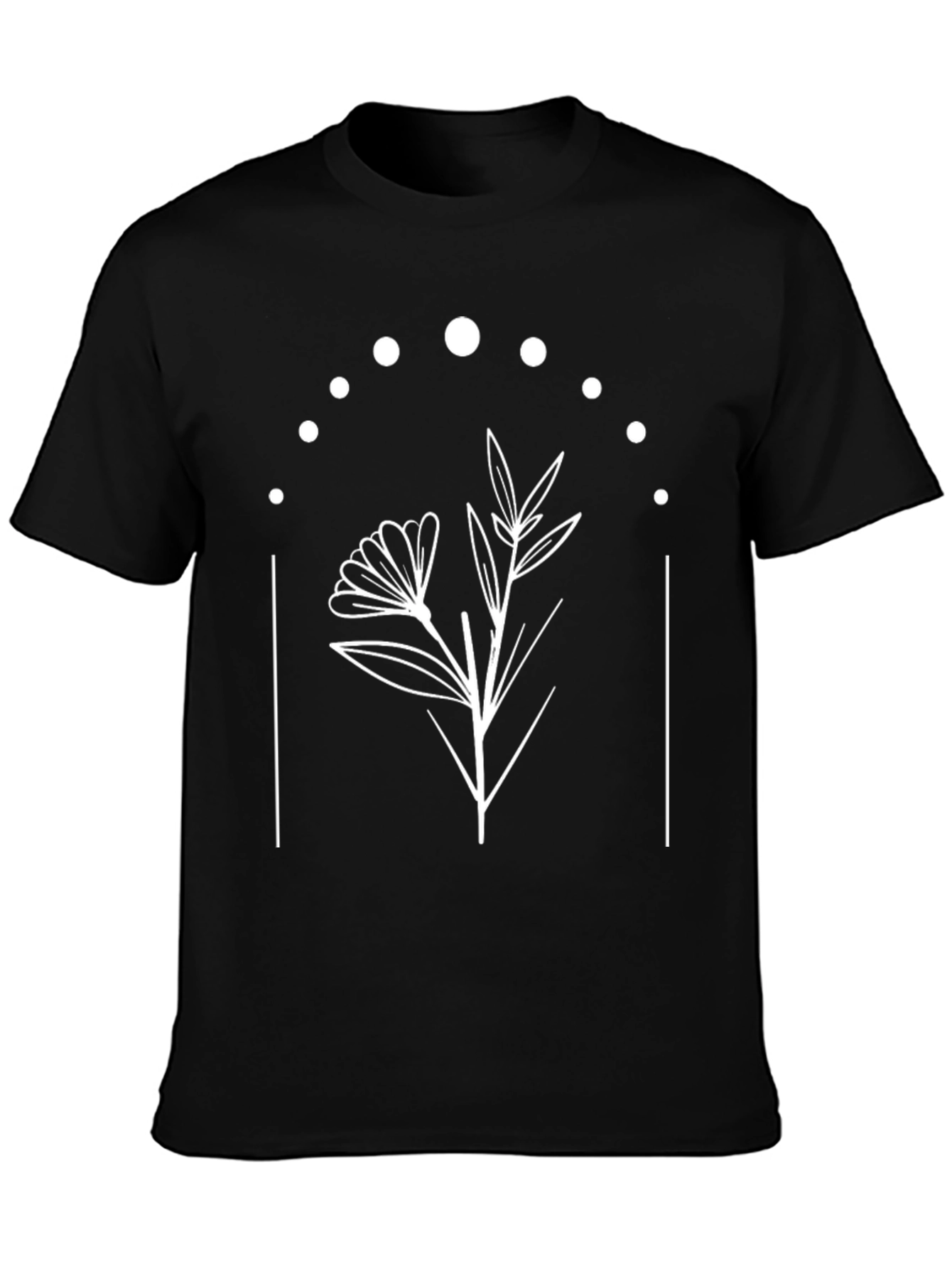 Botanical Moon Phase Graphic Tee