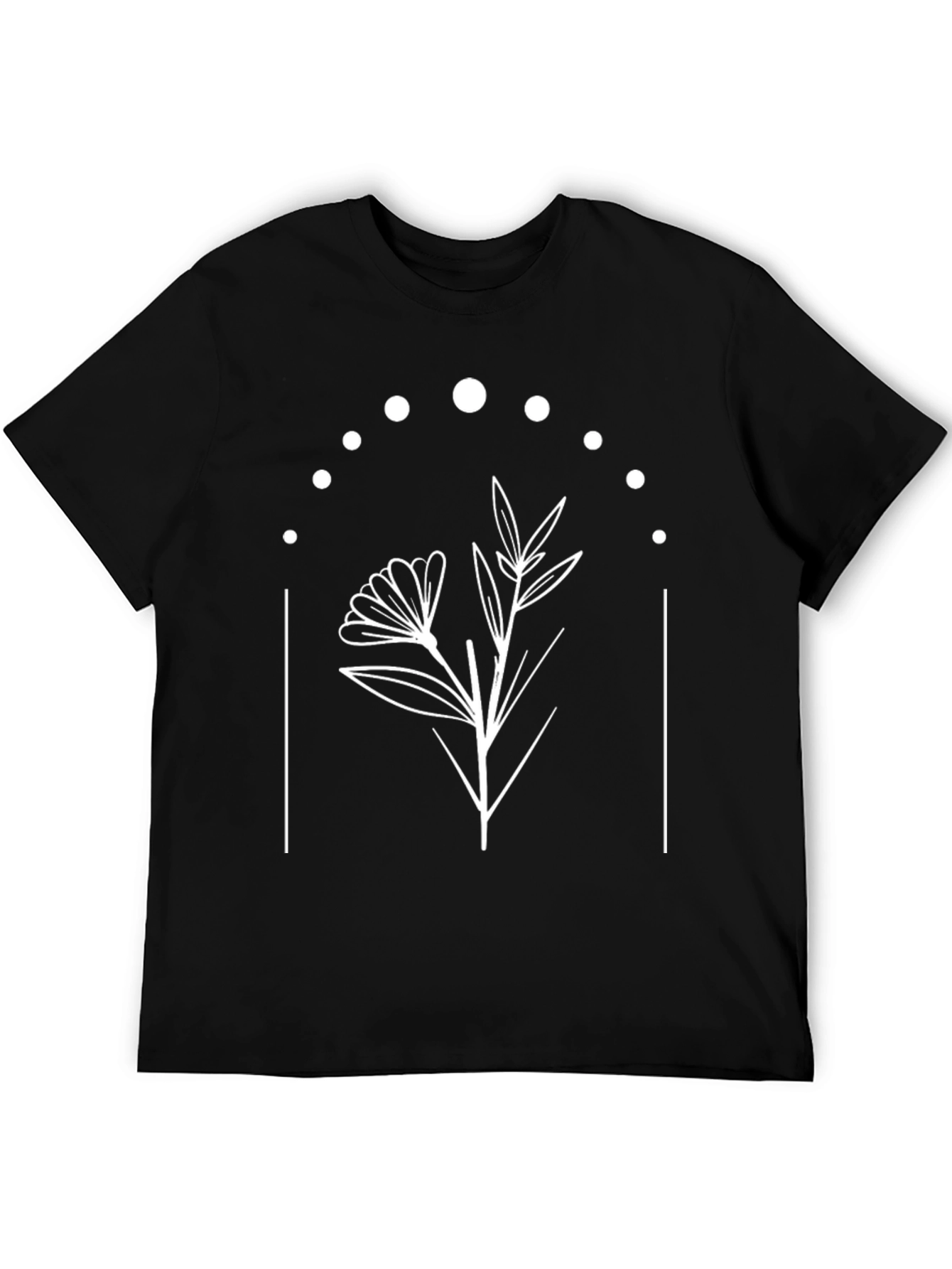 Botanical Moon Phase Graphic Tee