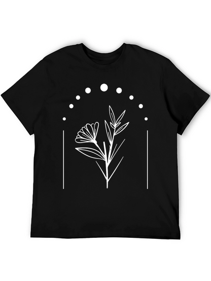 Botanical Moon Phase Graphic Tee