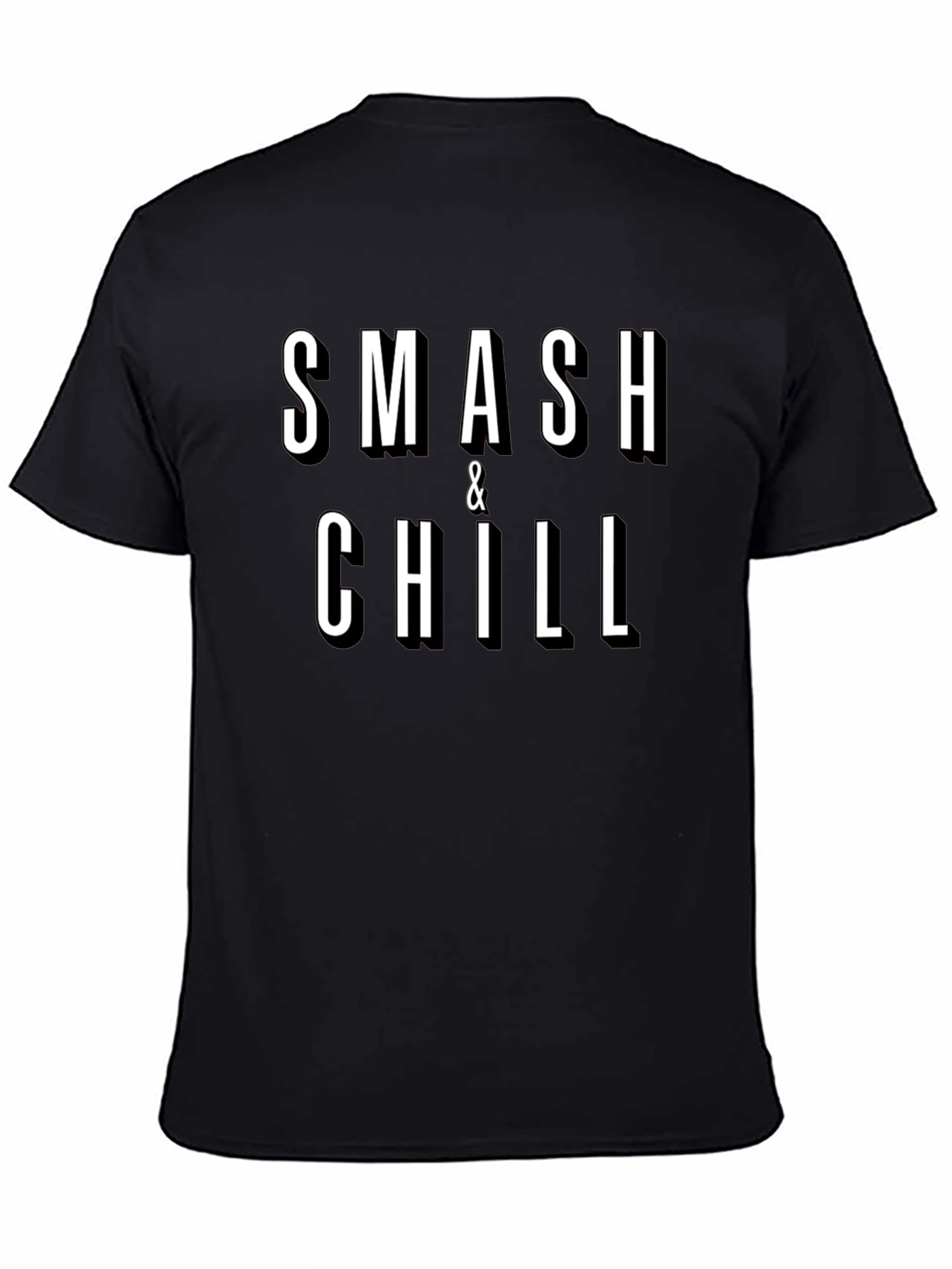 Smash & Chill Graphic Tee - Black