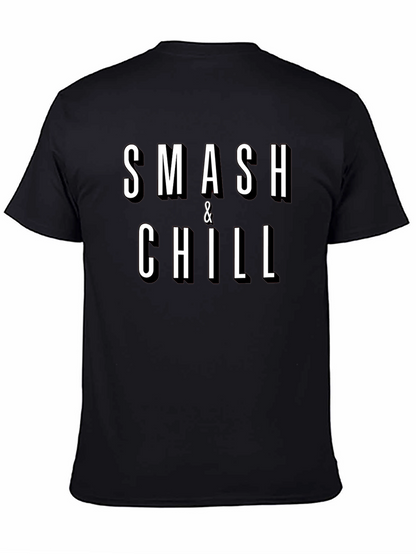 Smash & Chill Graphic Tee - Black