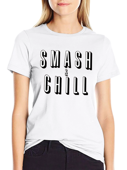 Smash & Chill Graphic Tee - Black