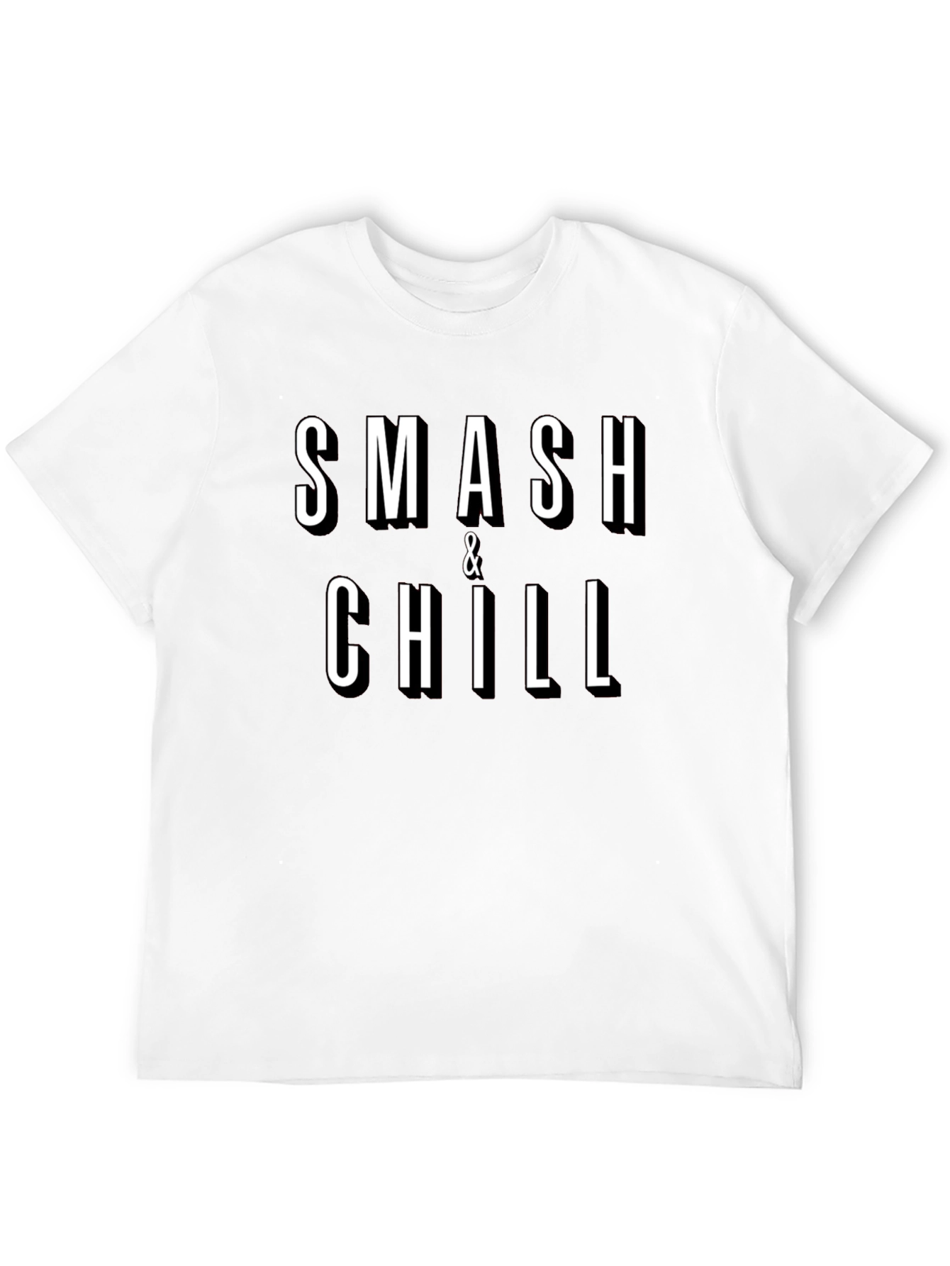Smash & Chill Graphic Tee - Black