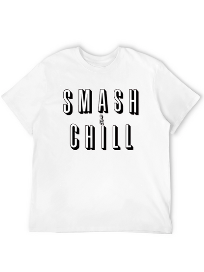Smash & Chill Graphic Tee - Black