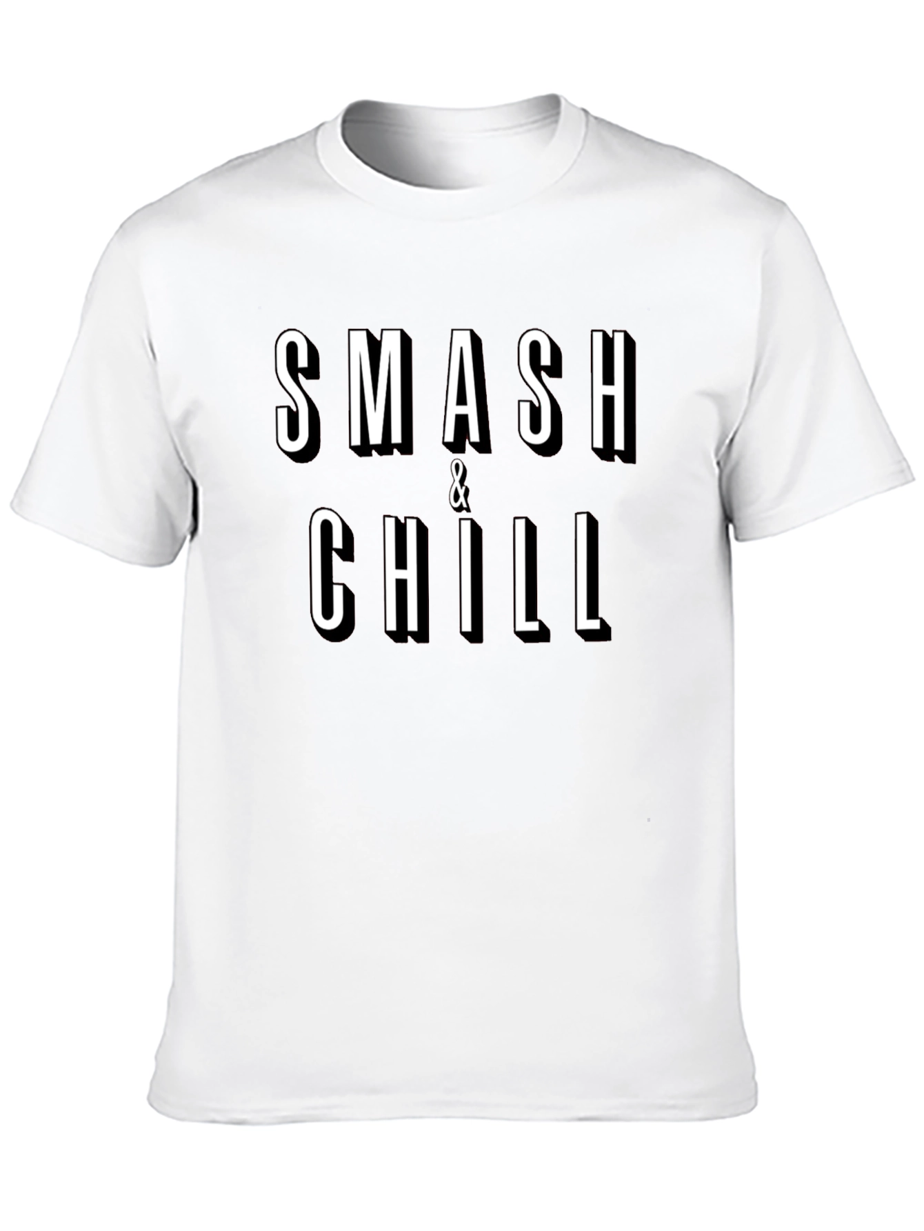 Smash & Chill Graphic Tee - Black
