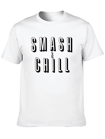 Smash & Chill Graphic Tee - Black