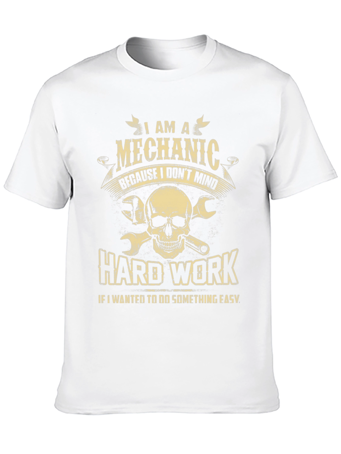 Mechanic Skull T-Shirt - Hard Work Apparel
