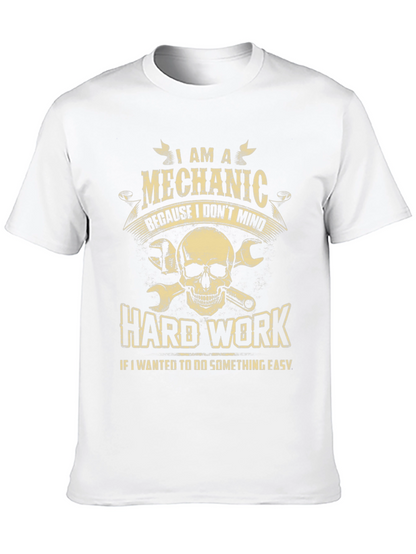 Mechanic Skull T-Shirt - Hard Work Apparel