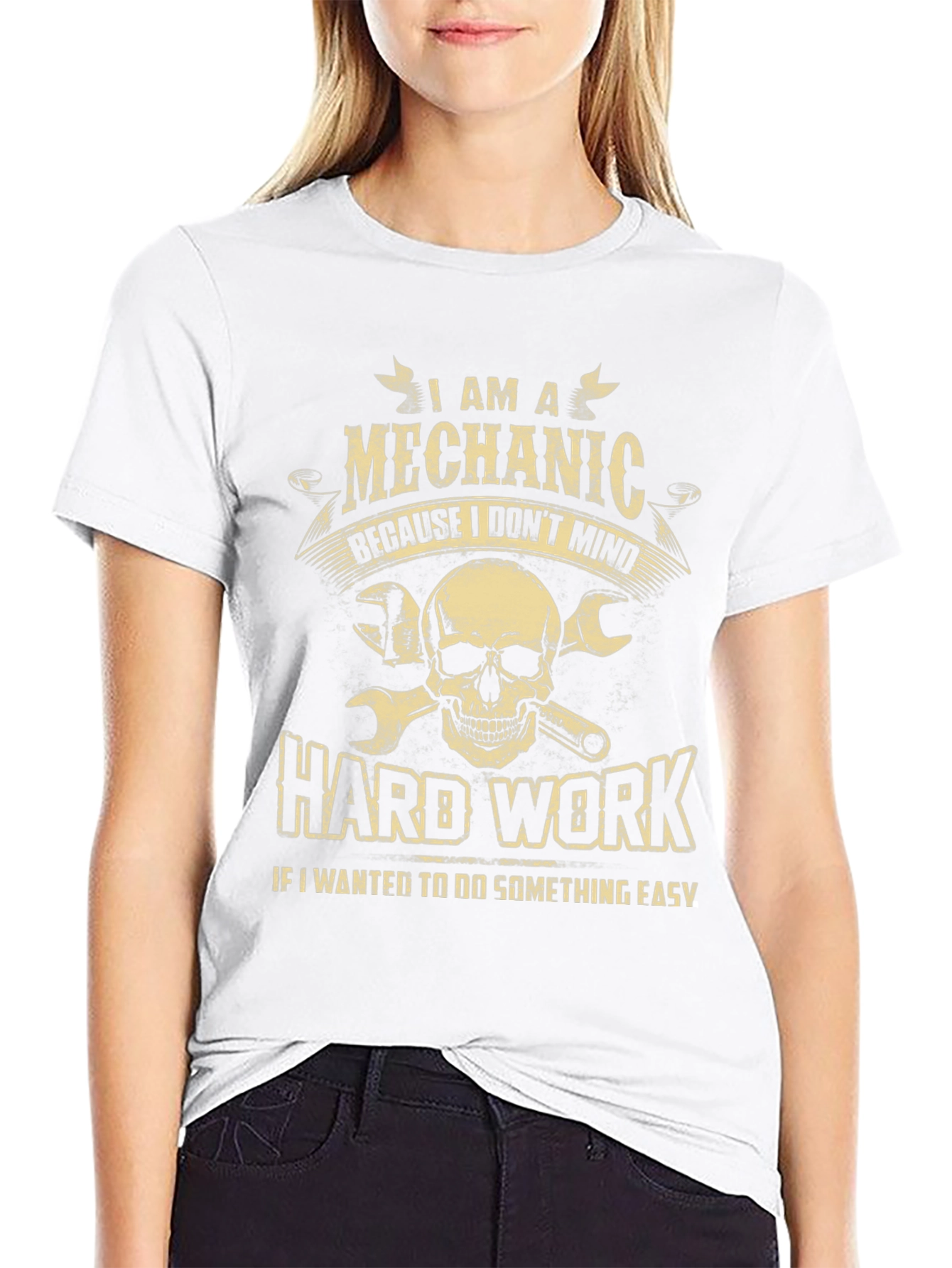Mechanic Skull T-Shirt - Hard Work Apparel