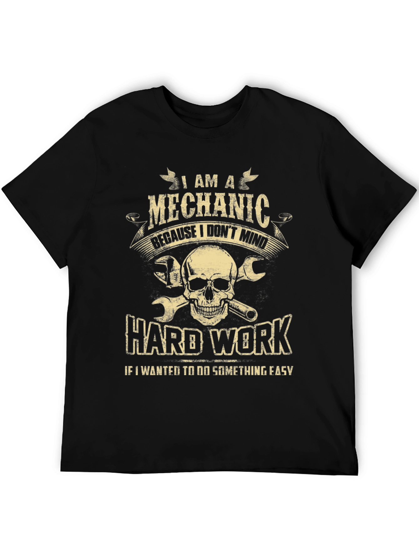 Mechanic Skull T-Shirt - Hard Work Apparel