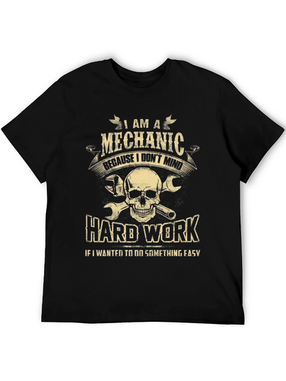 Mechanic Skull T-Shirt - Hard Work Apparel
