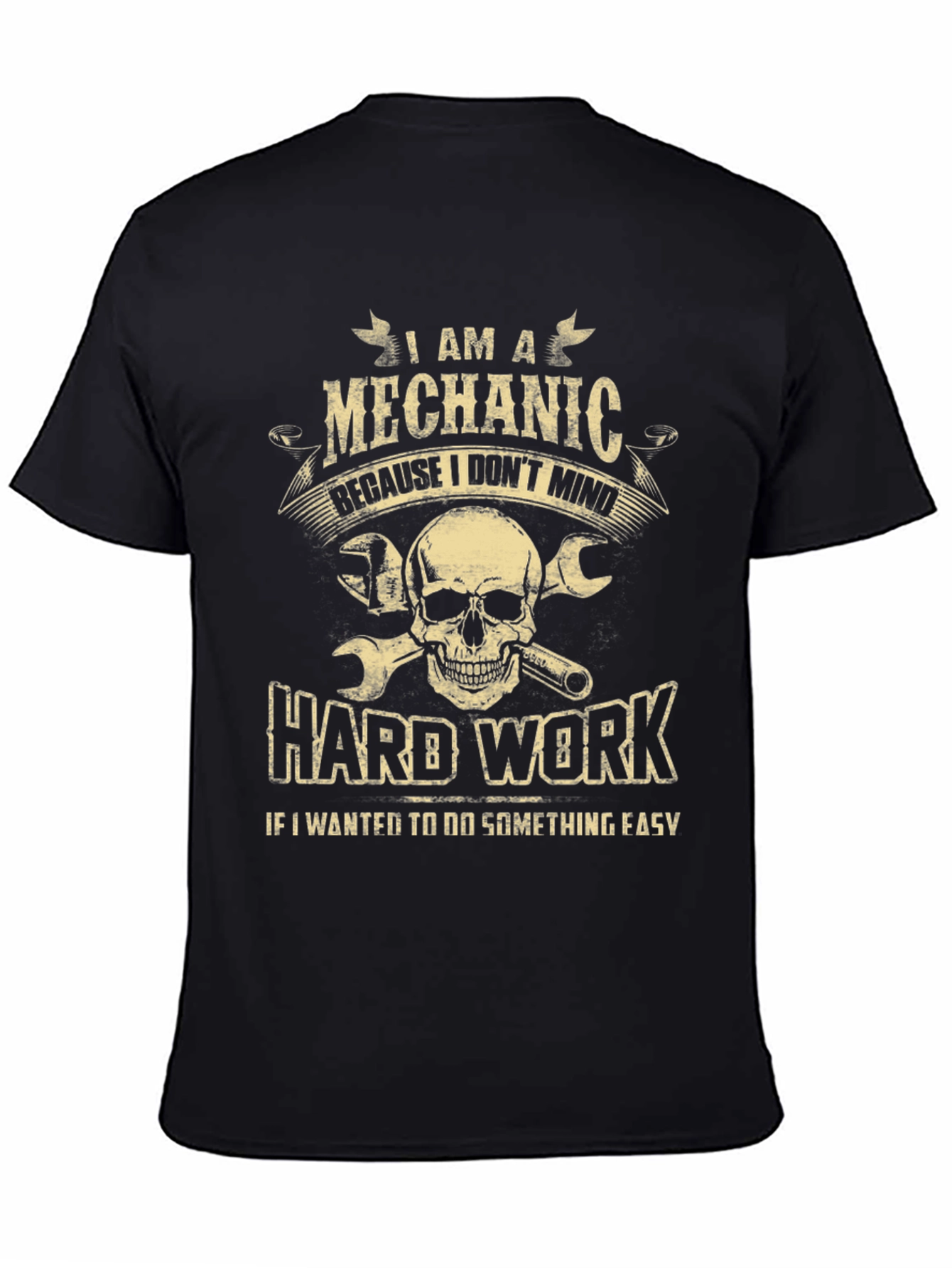 Mechanic Skull T-Shirt - Hard Work Apparel