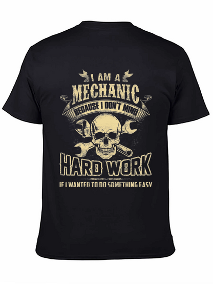 Mechanic Skull T-Shirt - Hard Work Apparel