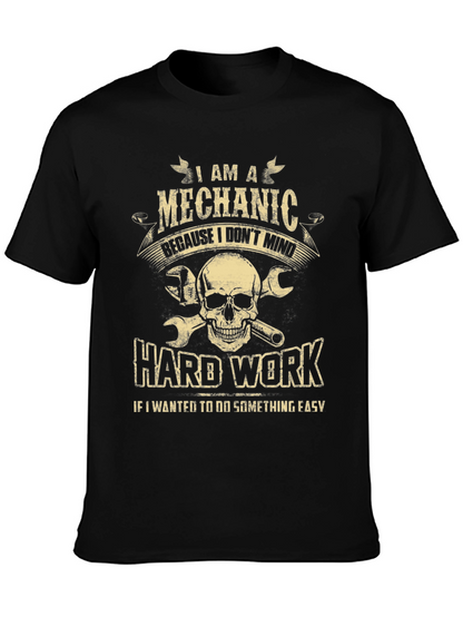 Mechanic Skull T-Shirt - Hard Work Apparel