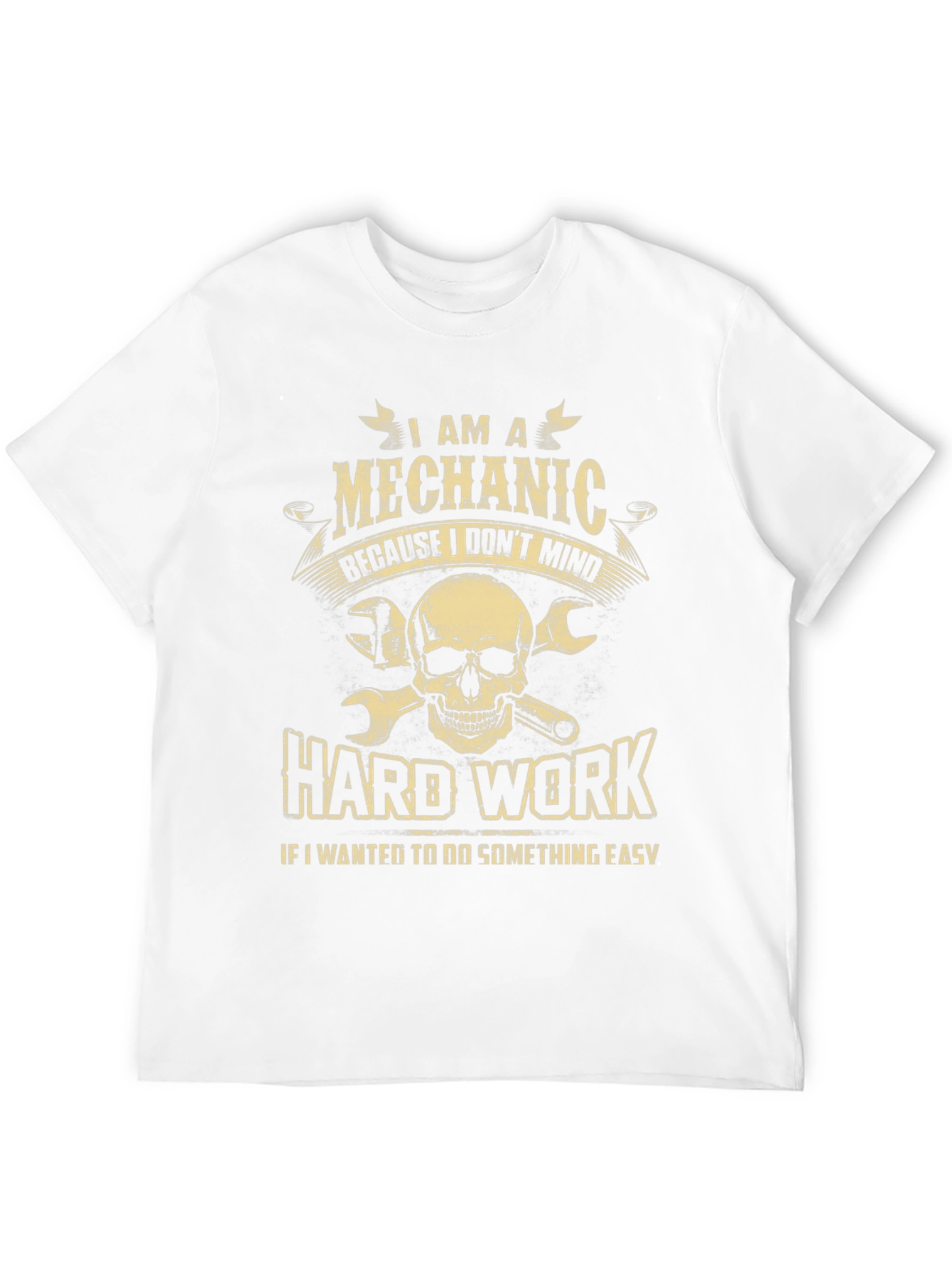 Mechanic Skull T-Shirt - Hard Work Apparel