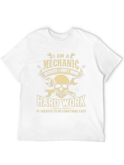 Mechanic Skull T-Shirt - Hard Work Apparel