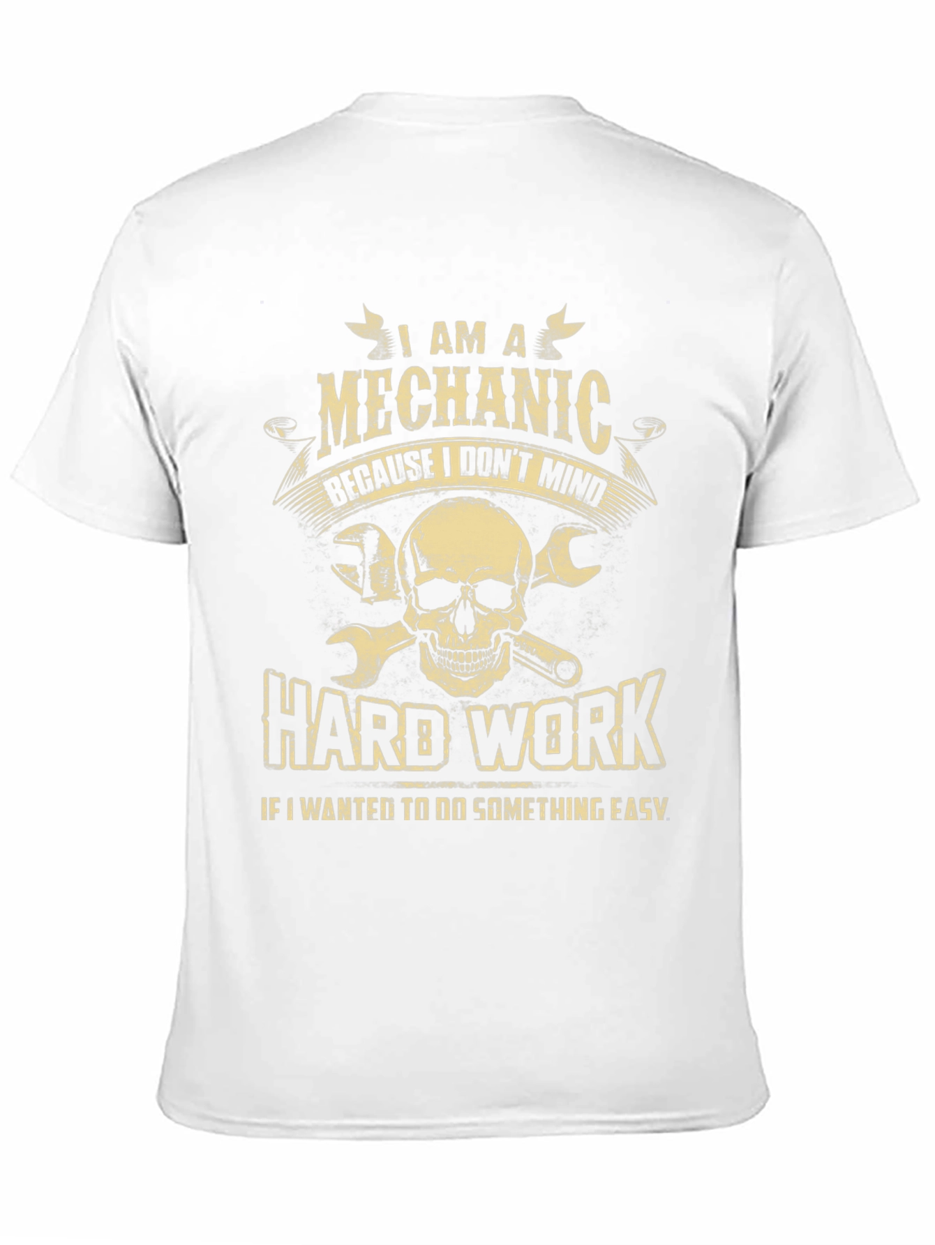 Mechanic Skull T-Shirt - Hard Work Apparel