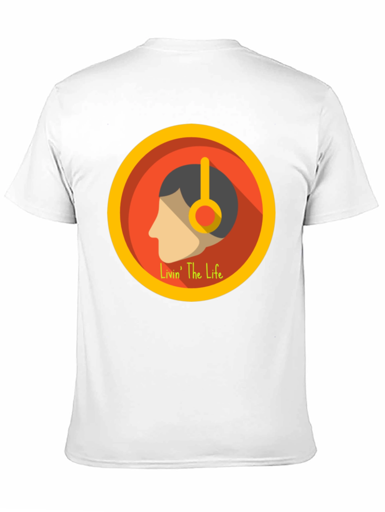 Livin The Life Graphic Tee - Black