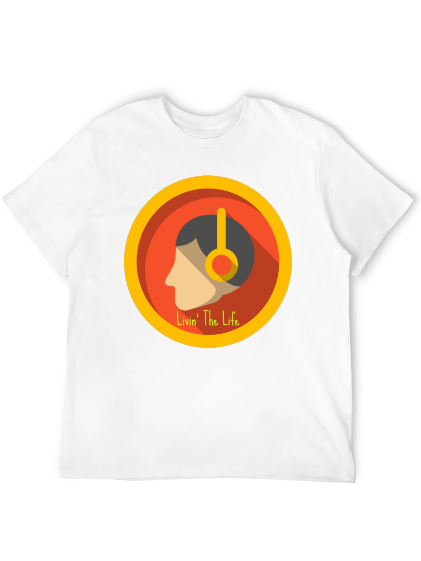 Livin The Life Graphic Tee - Black