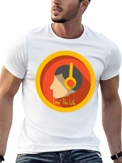 Livin The Life Graphic Tee - Black