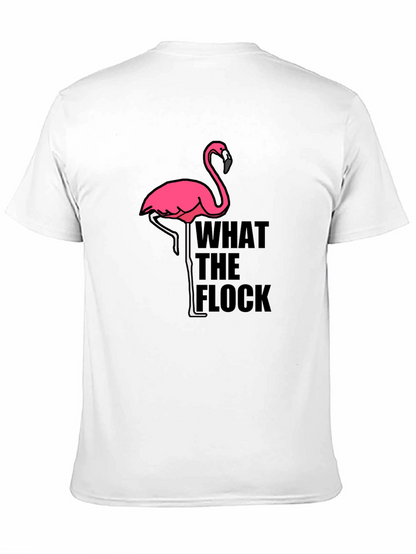 What the Flock Flamingo Graphic Tee