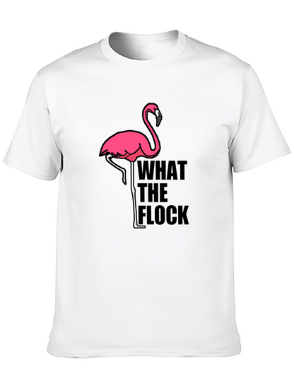 What the Flock Flamingo Graphic Tee