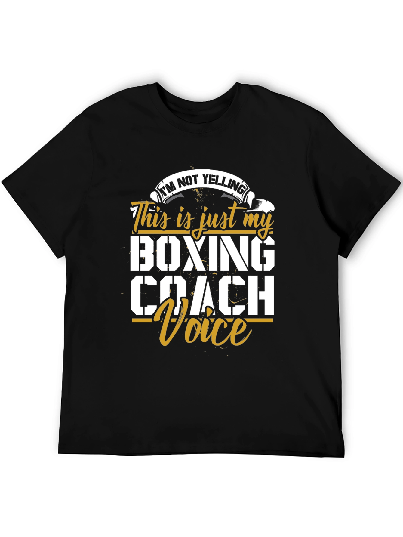 Boxing Coach Voice T-Shirt - Funny Gift