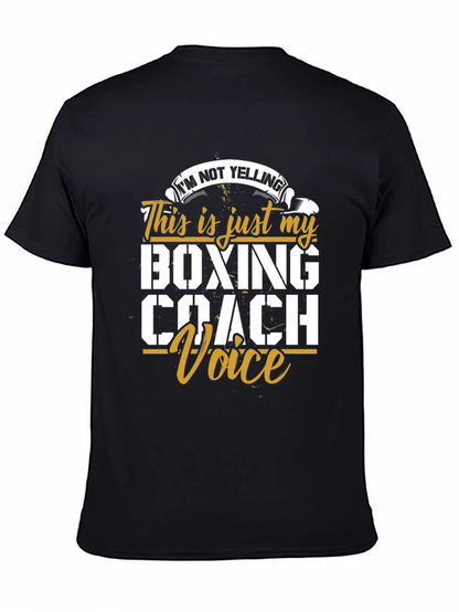 Boxing Coach Voice T-Shirt - Funny Gift