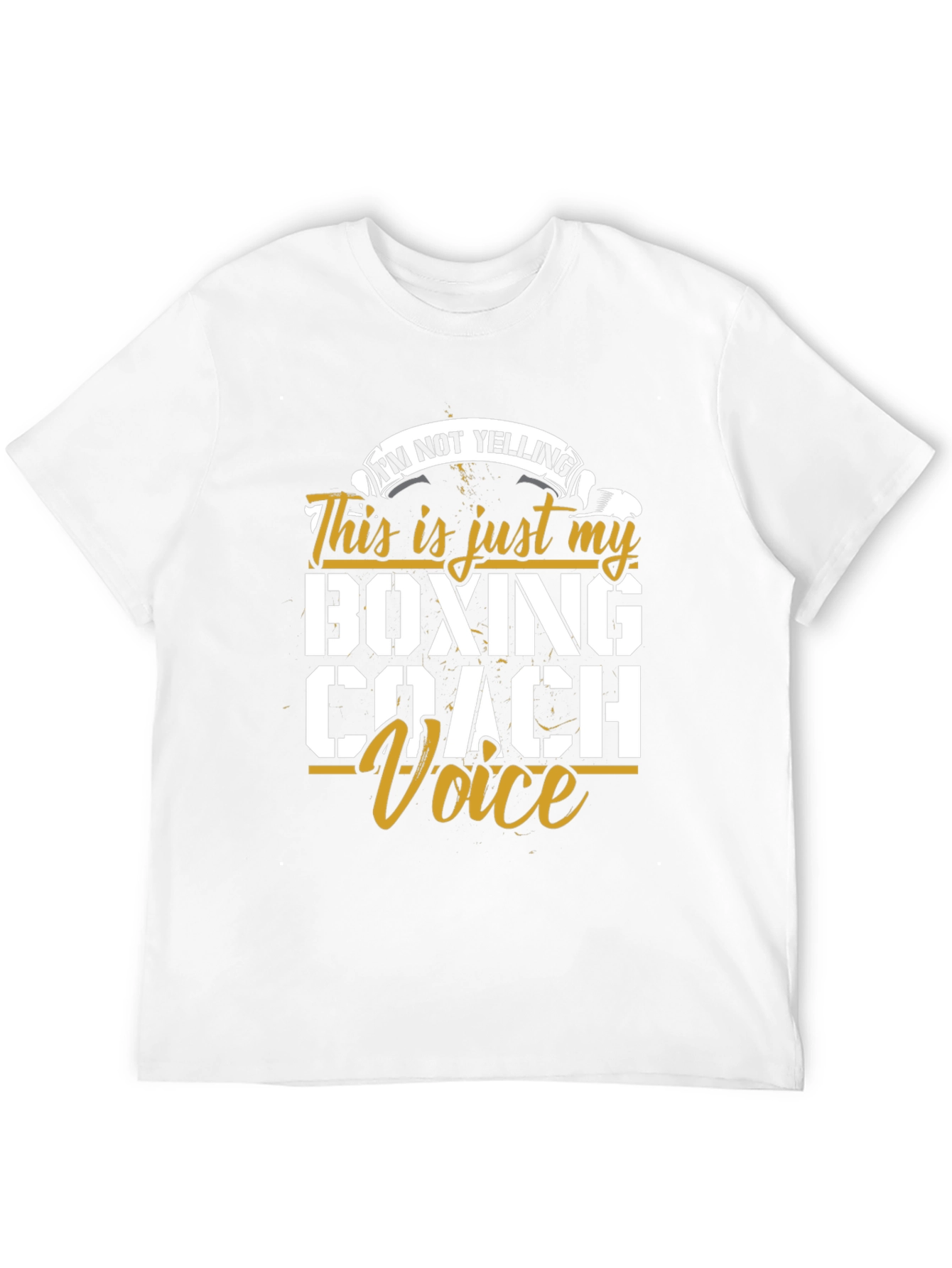 Boxing Coach Voice T-Shirt - Funny Gift