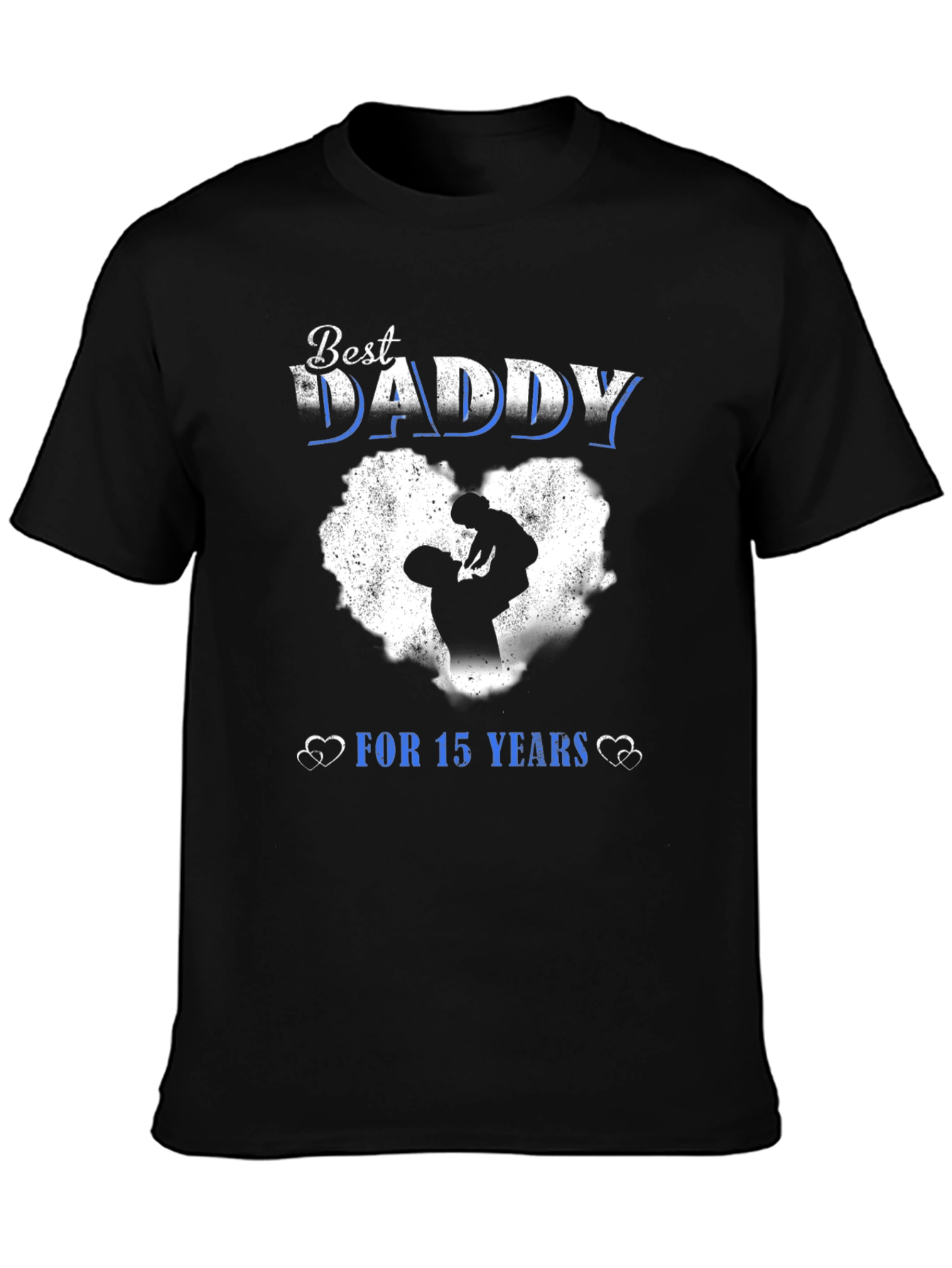 Best Daddy T-Shirt - 15 Years Fathers Day Gift