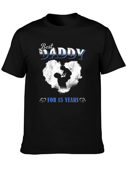 Best Daddy T-Shirt - 15 Years Fathers Day Gift