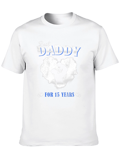 Best Daddy T-Shirt - 15 Years Fathers Day Gift