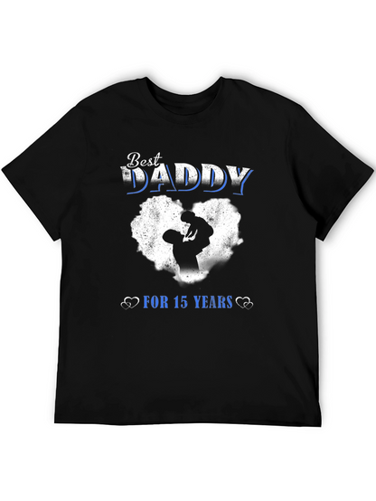 Best Daddy T-Shirt - 15 Years Fathers Day Gift