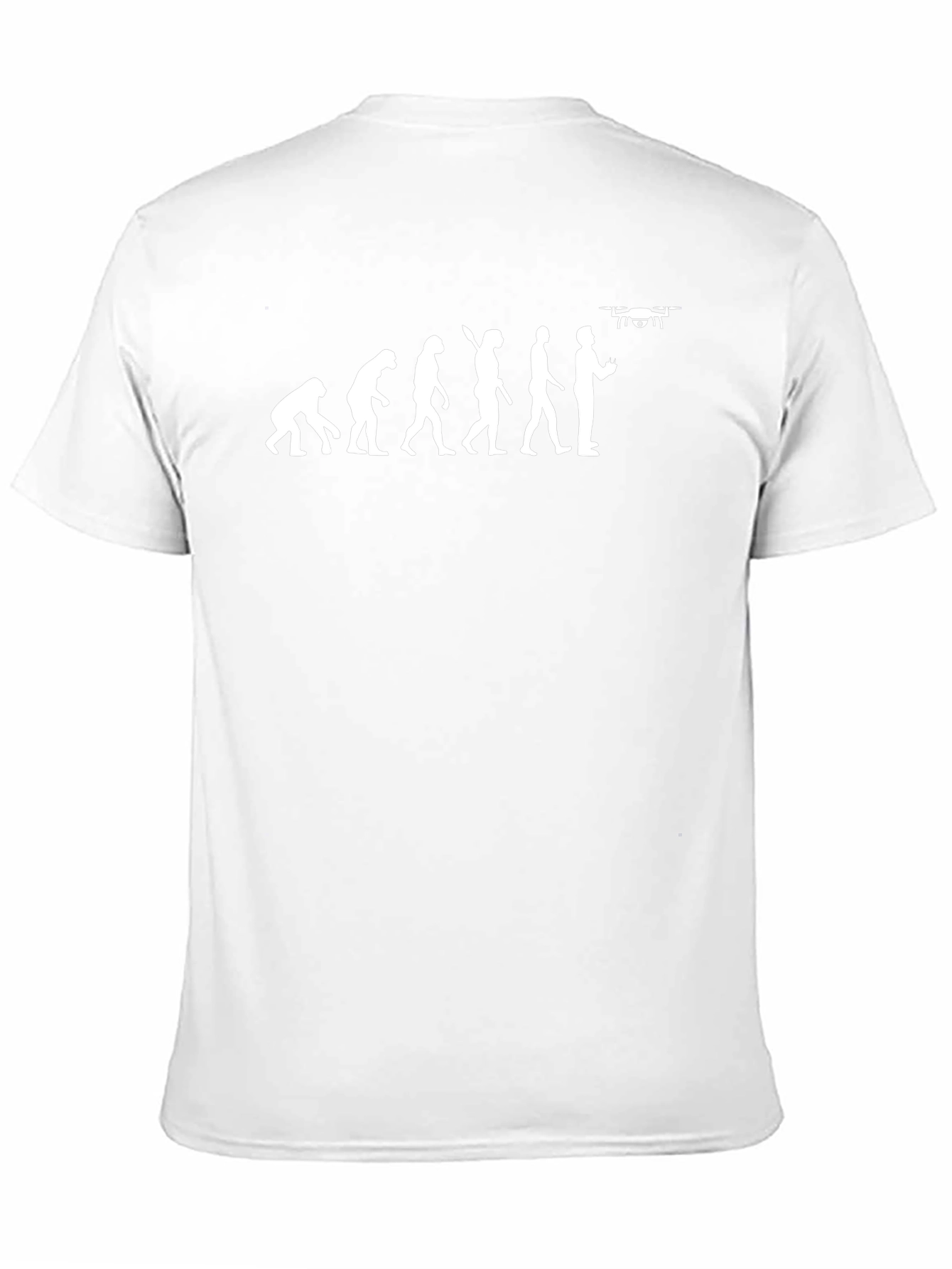 Evolution of Drone Pilot T-Shirt - Black Cotton Tee