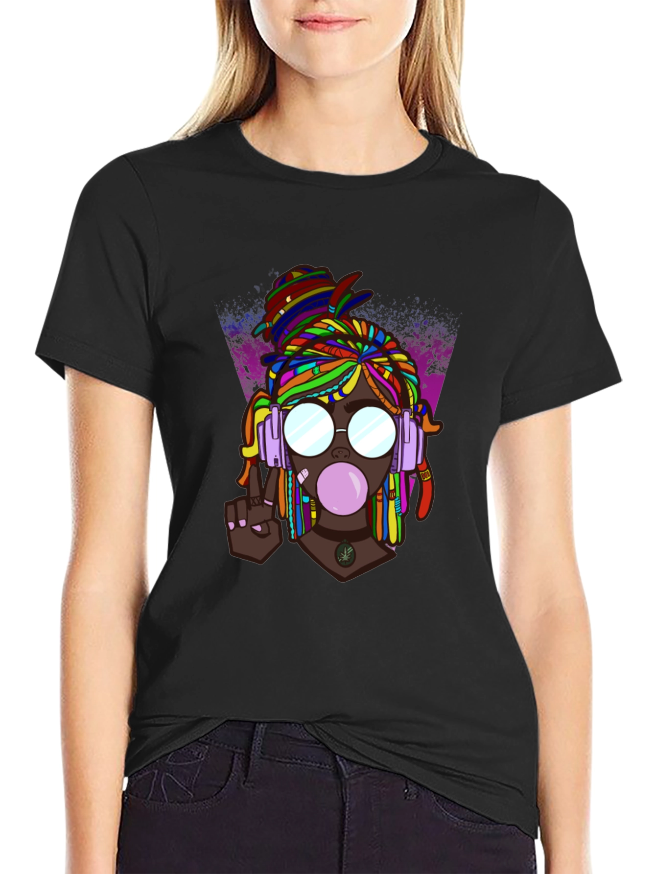 Funky Afro Girl T-Shirt