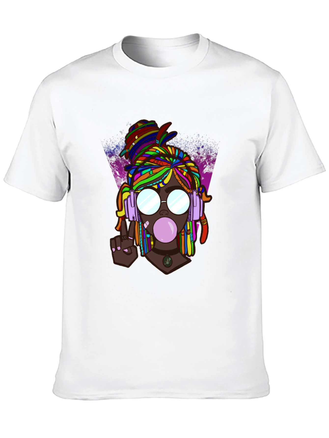Funky Afro Girl T-Shirt