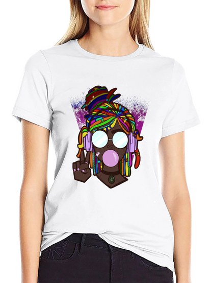 Funky Afro Girl T-Shirt