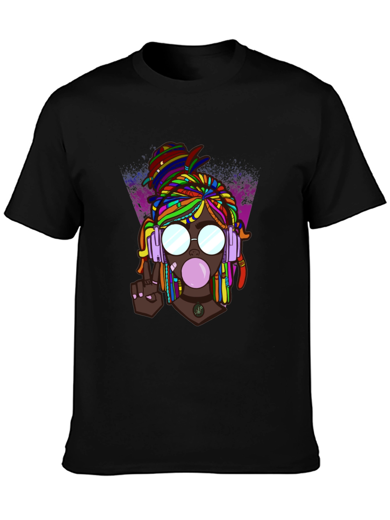 Funky Afro Girl T-Shirt