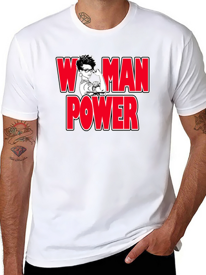 Woman Power T-Shirt - Empowering Graphic Tee