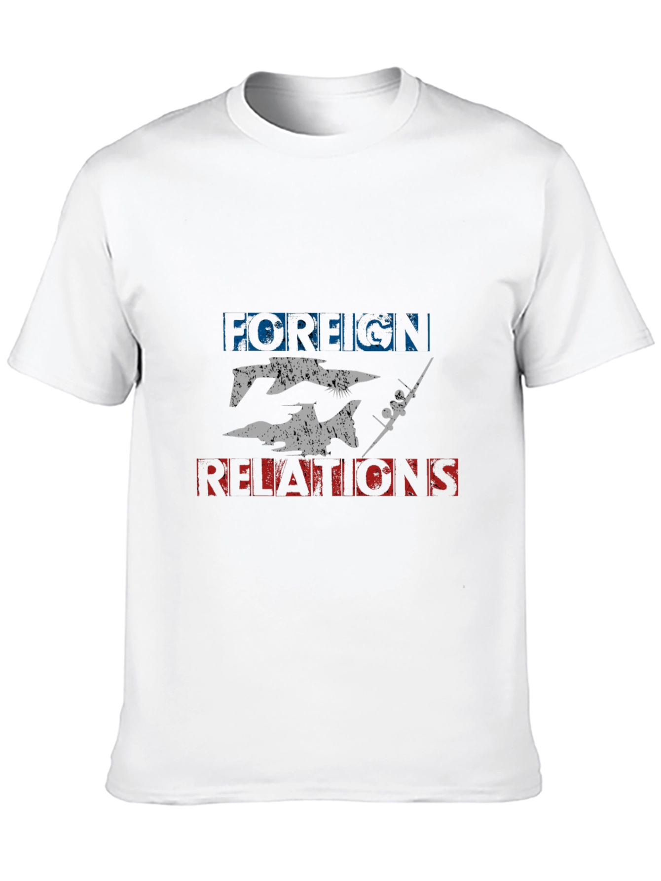 Foreign Relations Graphic Tee - Black