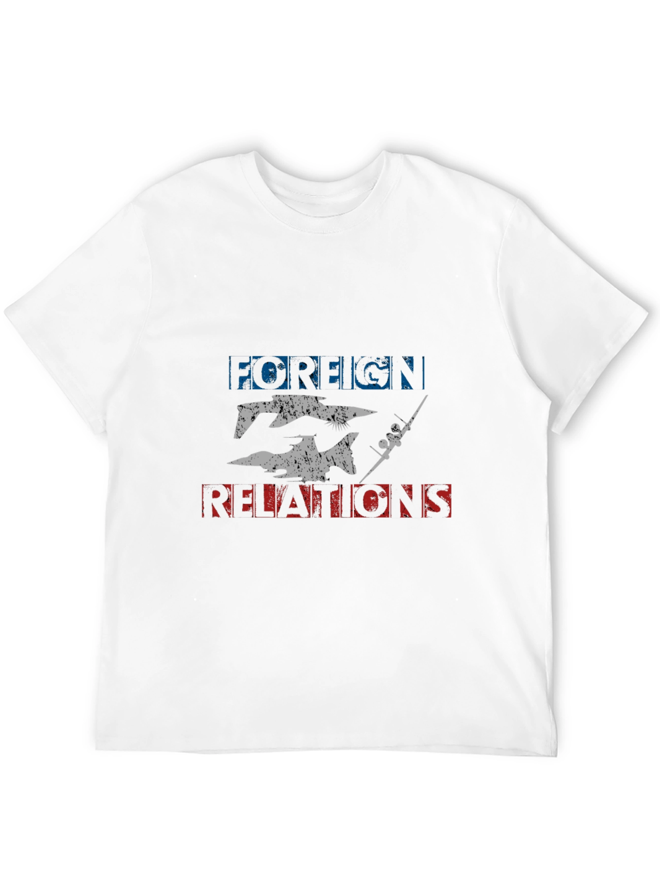 Foreign Relations Graphic Tee - Black