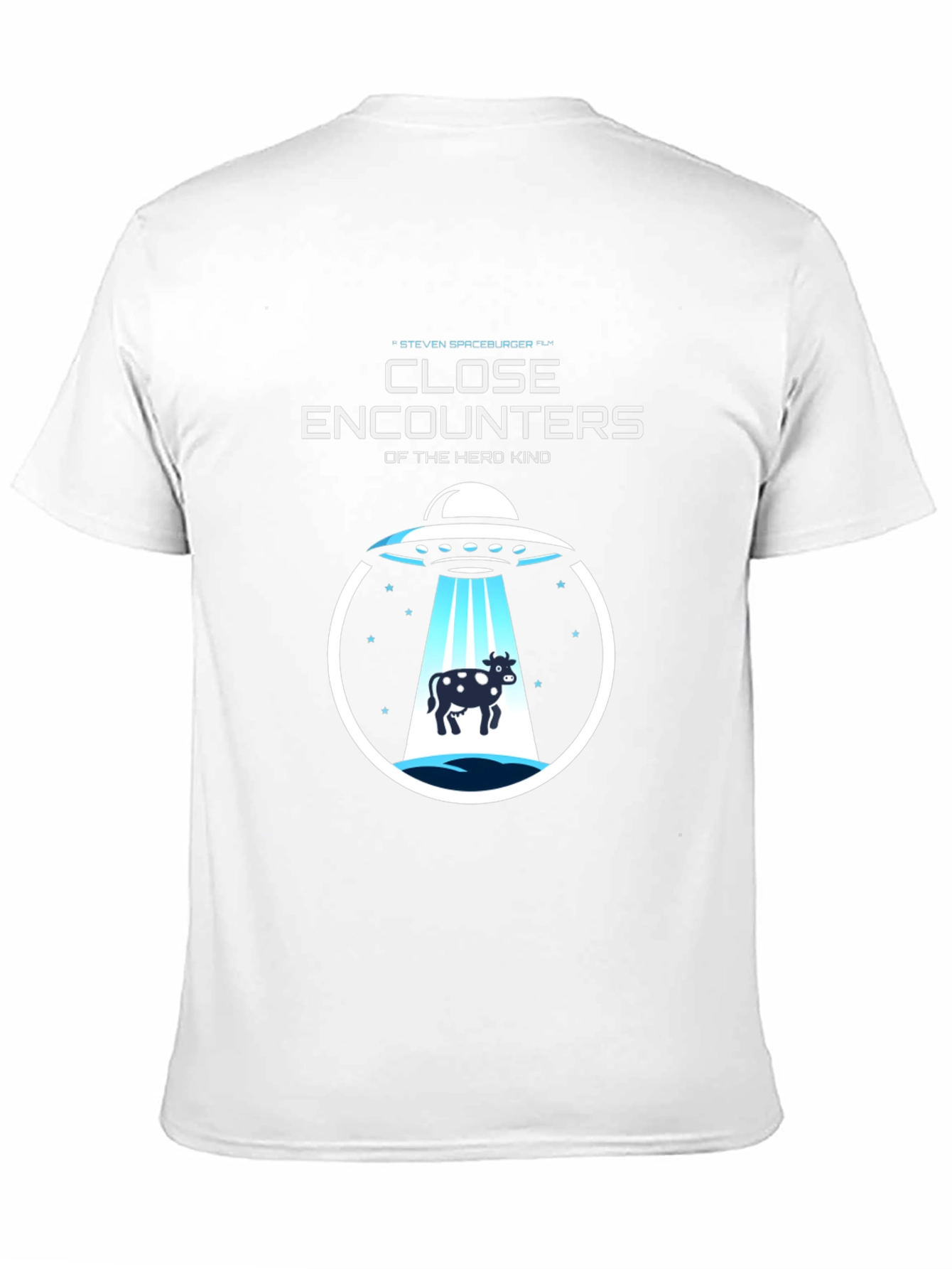 Close Encounters Herd Kind UFO Cow Abduction T-Shirt